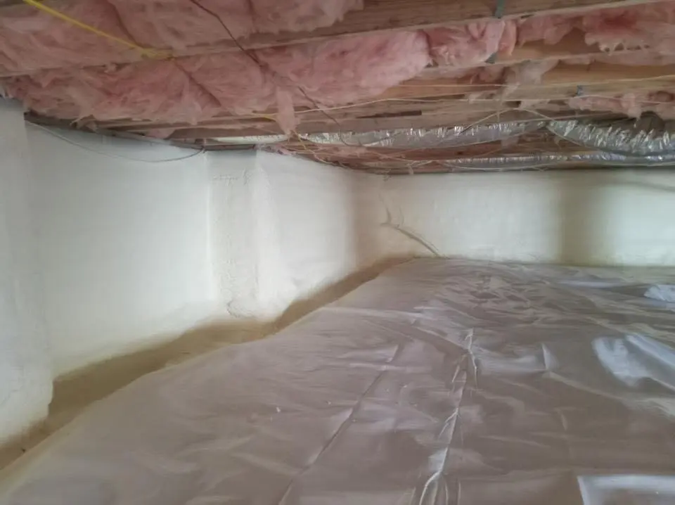 Crawl space encapsulation with closed-cell spray foam for Spray Foam Roofing Repair in Incline Village